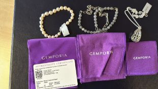 Gemporia bracelet, necklace & chain & pendant