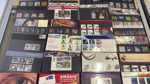 Collection of Royal mail mint presentation packs