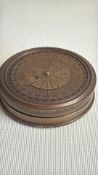 Brass calendar compass
