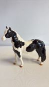 Beswick piebald horse ceramic figure