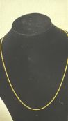 9ct Gold chain Weight 5.2g