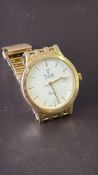 10ct Gold case & strap Vicence Le Temps De quartz