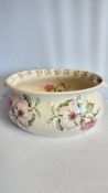 Ridgway Ironstone floral foot bath