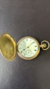 Gold plated pocket watch