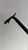 Jaguar handled walking stick