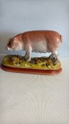 Meissen porcelain figure of a sow