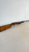 Vintage Wooden-Stock Air Rifle .22 calibre