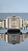 9ct Gold French ladies vintage wristwatch