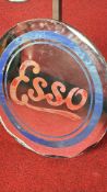 Vintage esso round mirror