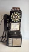Wild & Wolf 1950s-style replica coin-operated telephone