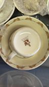 Mixed lot of porcelain figurines, teapot and nursery ware (c.15 pcs)