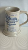McCoy Pottery York Lodge No.266 125th Anniversary Masonic Stoneware Mug