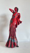 Royal Doulton flambe figure eastern grace HN3683 L