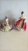 Royal Doulton figurines â€œSouthern Belleâ€ HN2229 and â€œChloeâ€ HN1470