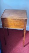 mahogany sewing work table