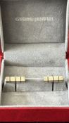 Pair of Georg Jensen cufflinks with original box