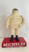 Heavy cast Michelin man figure (height 35cm)
