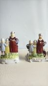 Yardley English Lavender advertising ceramic figures, pair
