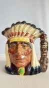 Royal Doulton ‘North American Indian’ Character Jug D6614