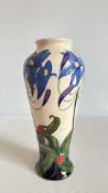Moorcroft vase fly away home 2005 Rachel Bishop