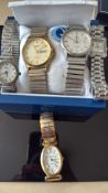 Collection of wristwatches