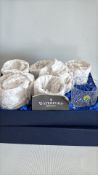 Waterford Crystal boxed set of six cut glass tumblers