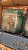 Harry Potter action figures, Elder Wand light wand and mood lamp candle, 4 boxed items