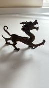 Bronze Chinese dragon