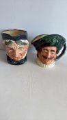 Royal Doulton character jugs (2)