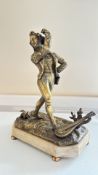 Spanish dancing figure brontle
