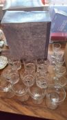 Edinburgh Crystal mixed glassware, 18pcs