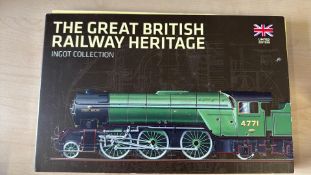 The Great British railway heritage ingot collectio