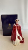 Royal Worcester â€˜Queen Elizabeth II 80th Birthdayâ€™ figurine, 2006