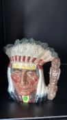 Royal Doulton ‘North American Indian’ Character Jug D6614