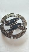 German WWII waffen SS bronze dutch sports badge