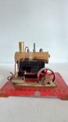 Mamod SE1 English Live-Steam Toy Engine, c.1950s