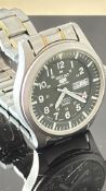 Seiko 5 sport automatic day/date wristwatch, curre