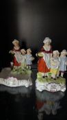 Yardley English Lavender advertising ceramic figures, pair