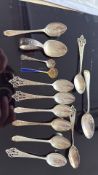 Good collection of silver spoons