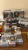 Lot of 12 Funko Pop! boxed figures and Movie Moments sets