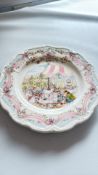 Doulton bramley edge wedding cabinet plate