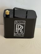 Black RR oil can
