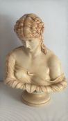Parian bust â€œClytieâ€, Copeland, c.1860s