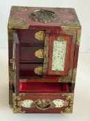 Wood & jade cabinet
