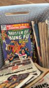 c.1970sâ€“80s Marvel comic lot: Quasar & Master of Kung Fu (â‰ˆ50 issues)