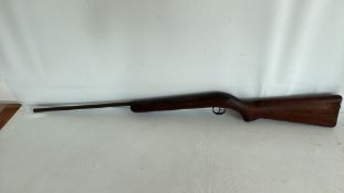 Vintage single-barrel rifle