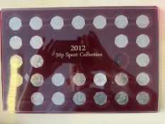2012 50p sport collection - 2 missing