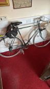Raleigh â€œMedaleâ€ road bicycle and Exodus cycle carrier