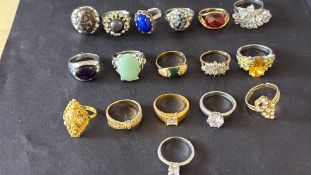 Unsorted collection of rings