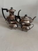 Viners plated 4 piece set